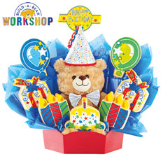 BAB147 - Build-A-Bear - Confetti and Candles Primary